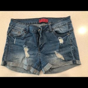 Jean shorts